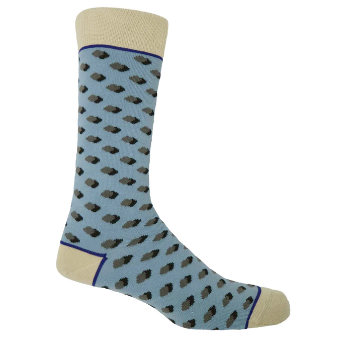 Image of Peper Harow Disruption Men’s Ethically Sourced Cotton Socks. These men’s luxury socks are the perfect way to show your distinctive style.